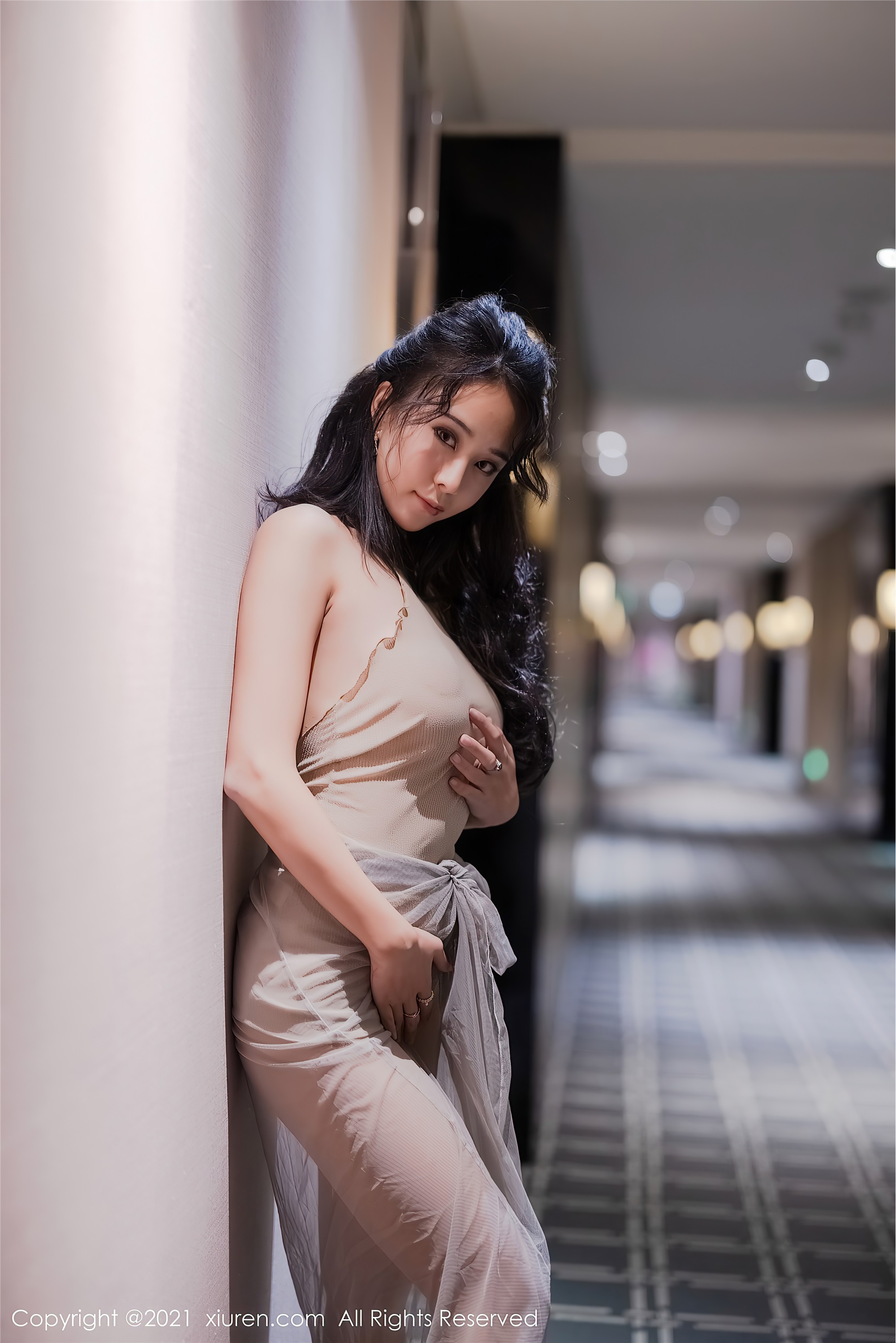 XIUREN秀人网  2021.07.01 No.3614 蓝夏Akasha